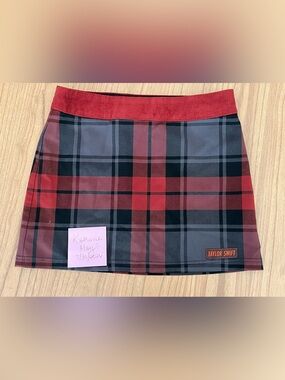 Taylor Swift “Plaid Skirt Days” Red Skirt Size 2